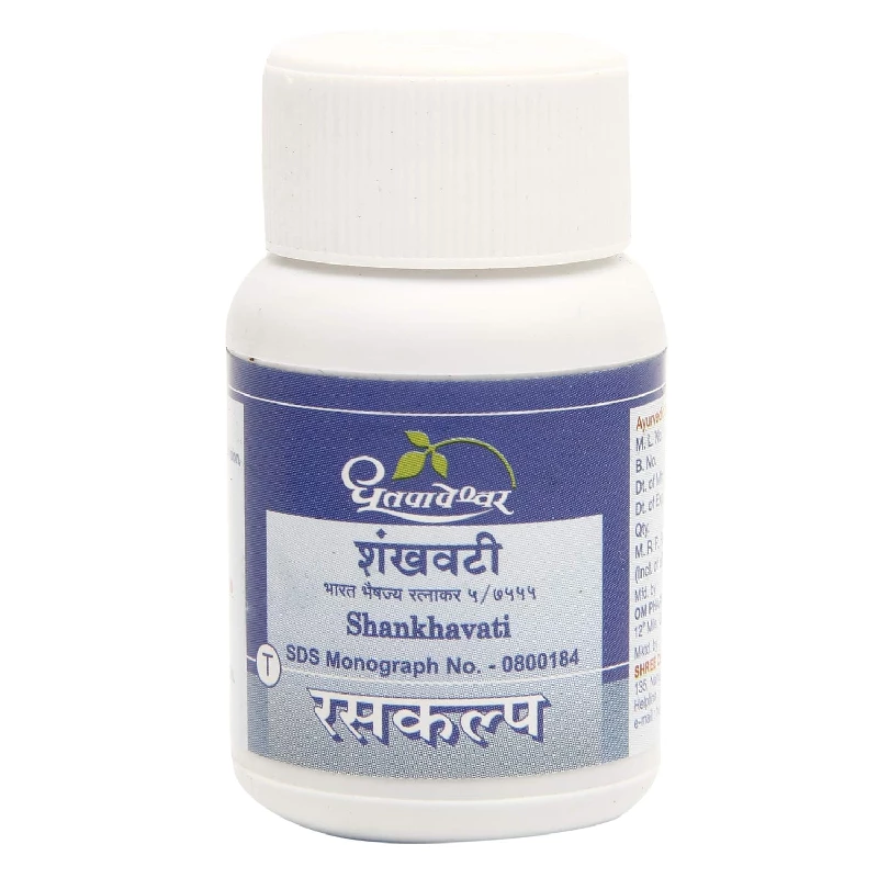 Dhootapapeshwar Shankha Vati, 50 Tablets-1.webp